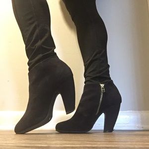 Black booties